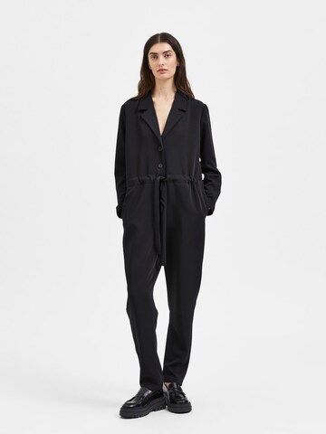 SELECTED FEMME Jumpsuit 'Mana' in Schwarz