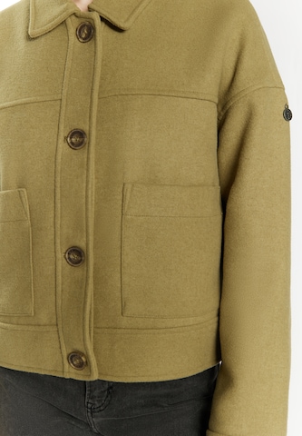 DreiMaster VintagePrijelazna jakna 'Imane' - zelena boja
