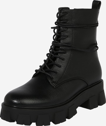 ABOUT YOU Lace-up bootie 'Melek' in Black: front