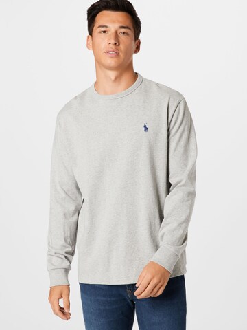 T-Shirt Polo Ralph Lauren en gris : devant