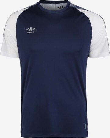 UMBRO Functioneel shirt in Blauw: voorkant