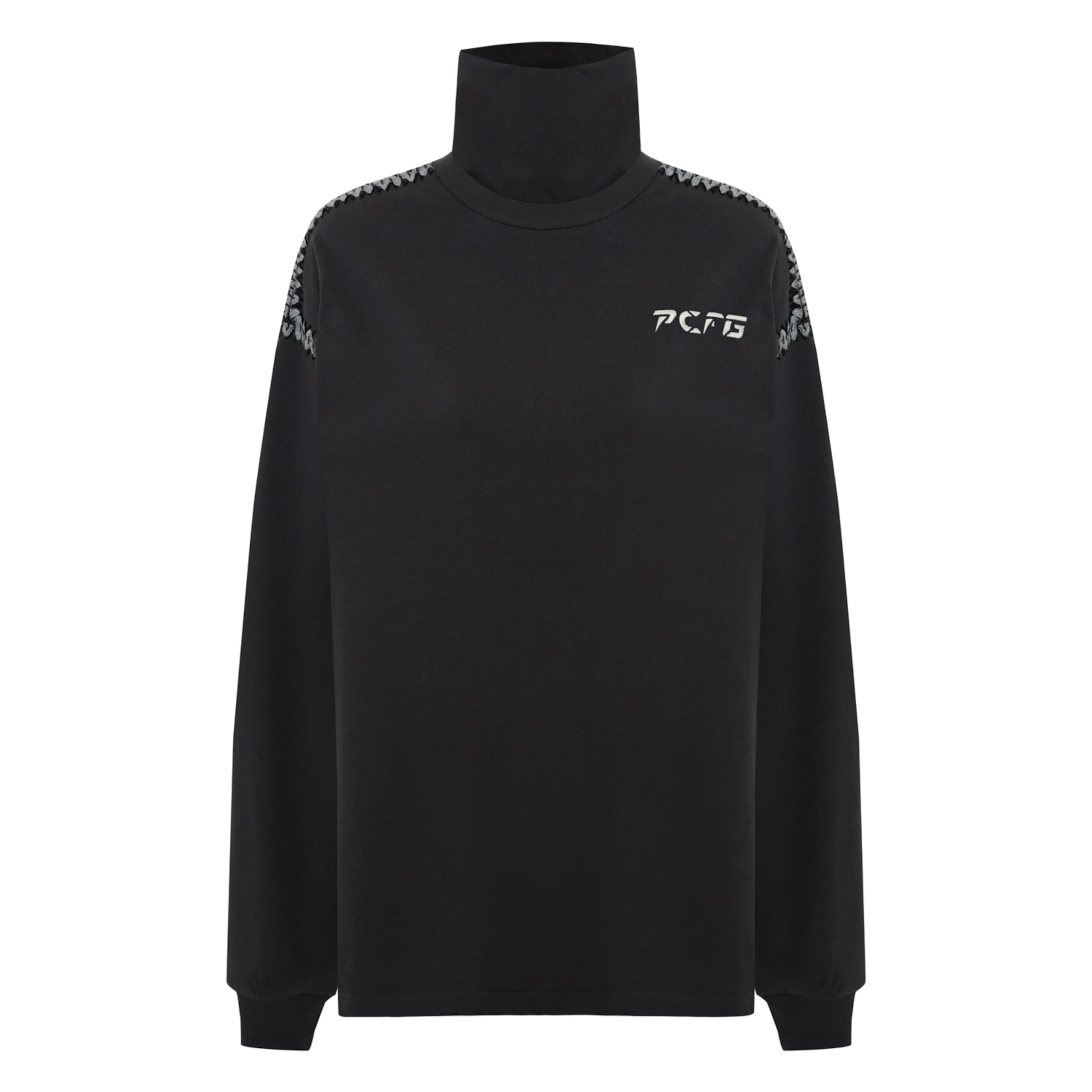 PCFG T-Shirt in Schwarz: Vorderseite