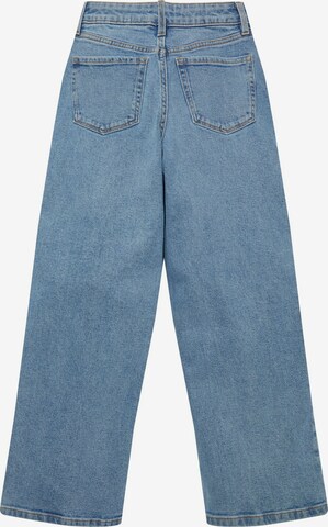 TOM TAILOR Wide leg Jeans in Blauw