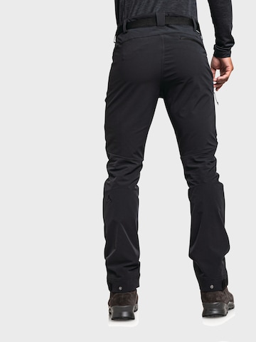 Schöffel Regular Outdoor Pants 'Taibun' in Black