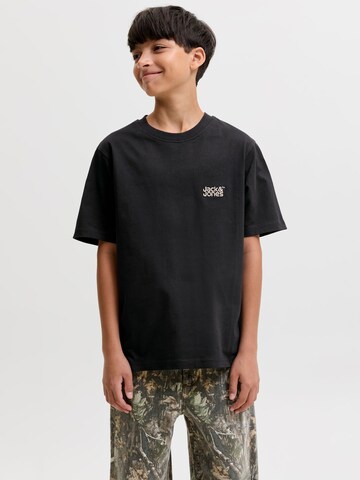 Jack & Jones Junior Tričko 'JJEColton' – černá: přední strana