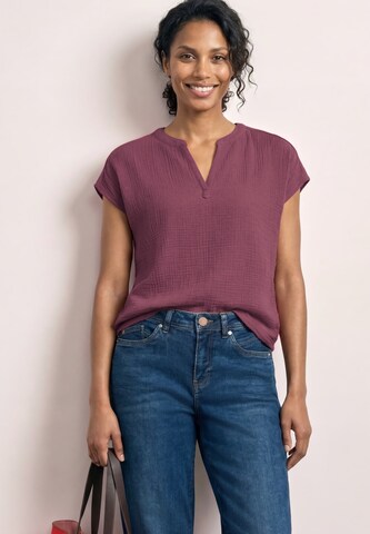 STREET ONE Shirt in Pink: Vorderseite