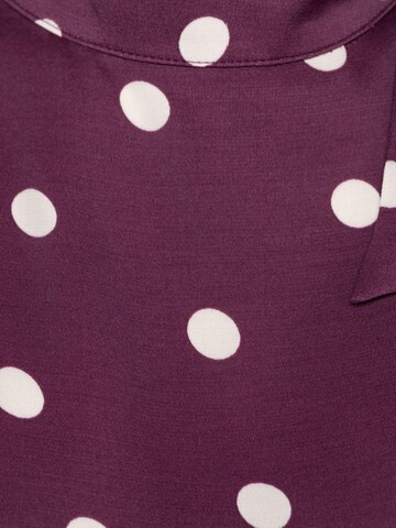 &co woman Top '&Co Woman Amelia dot bordo' in Red