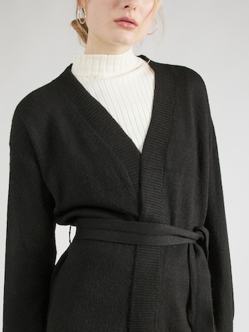 JDY Knit Cardigan 'RUE' in Black