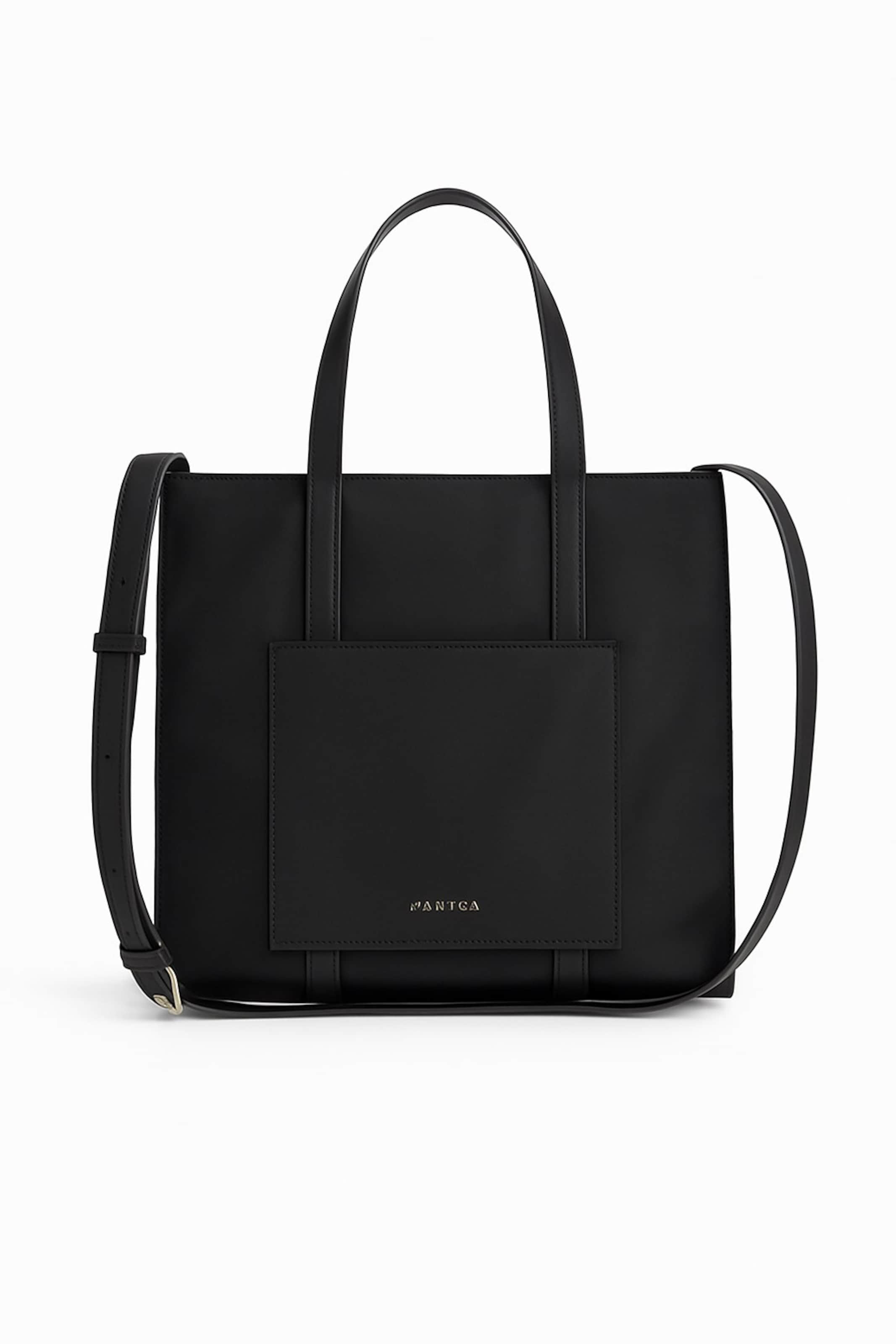 MANUKA Shopper in Schwarz: Vorderseite