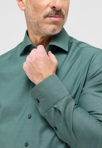 ETERNA Slim fit Business shirt in Green