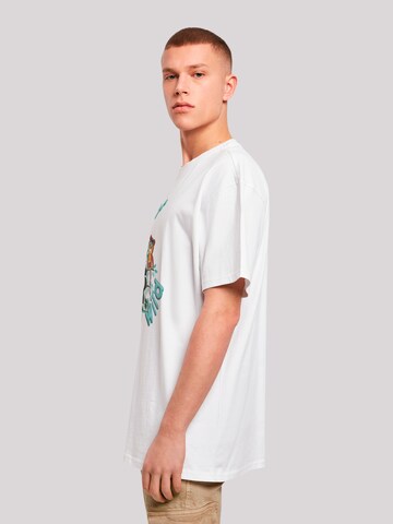 F4NT4STIC Shirt 'Heroes of Childhood Tao Tao Child Of The Wild' in Weiß