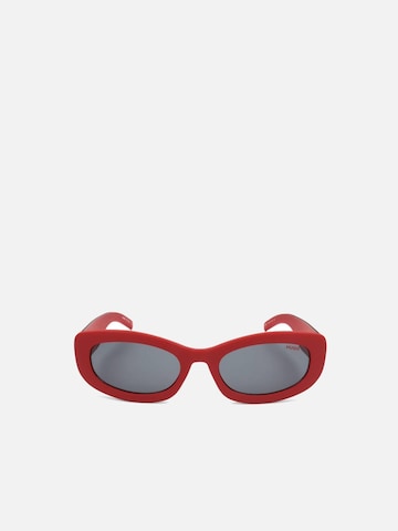 HUGO Sonnenbrille in Rot: Vorderseite