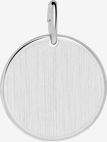 Lucardi Pendant 'Basic' in Silver: front