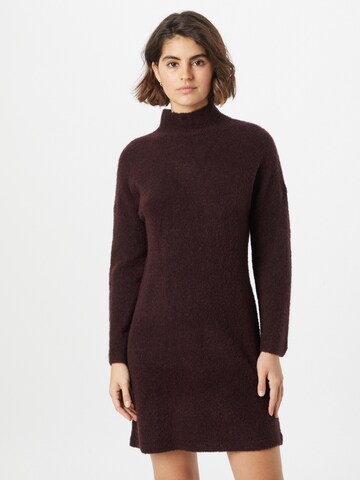 s.Oliver BLACK LABEL Gebreide jurk in Rood: voorkant