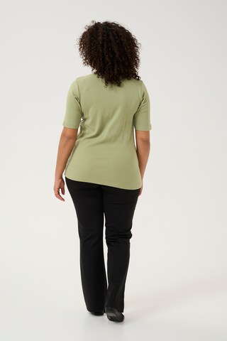 Maglietta 'Carina' di KAFFE CURVE in verde