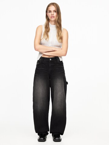 Loosefit Jeans di Pull&Bear in nero