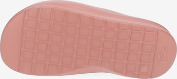 LACOSTE Beach & Pool Shoes in Pink