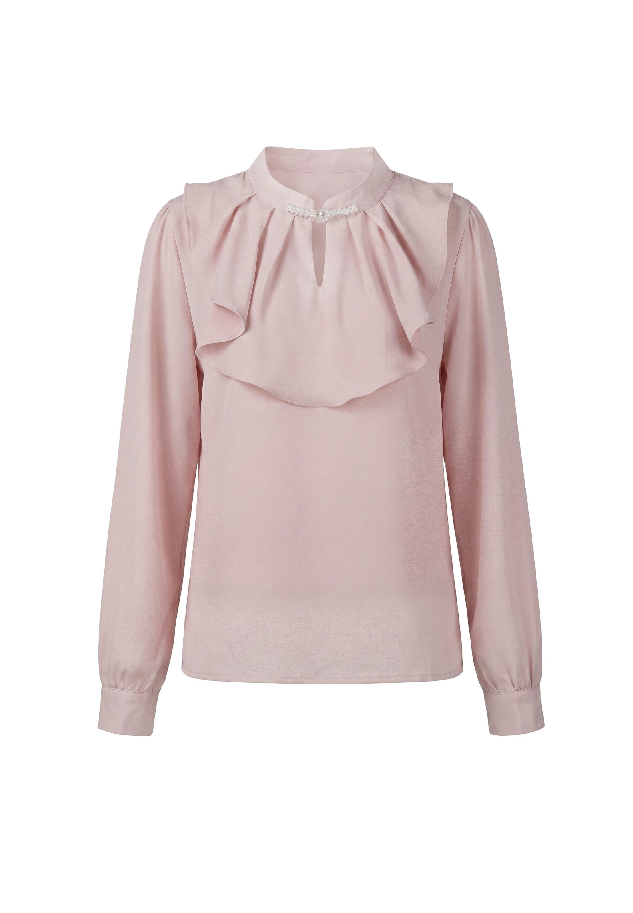 usha BLACK LABEL Blouse in Roze: voorkant