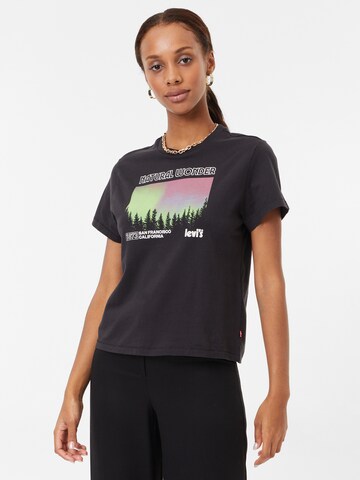 LEVI'S ® Tričko 'Graphic Classic Tee' - Čierna: predná strana