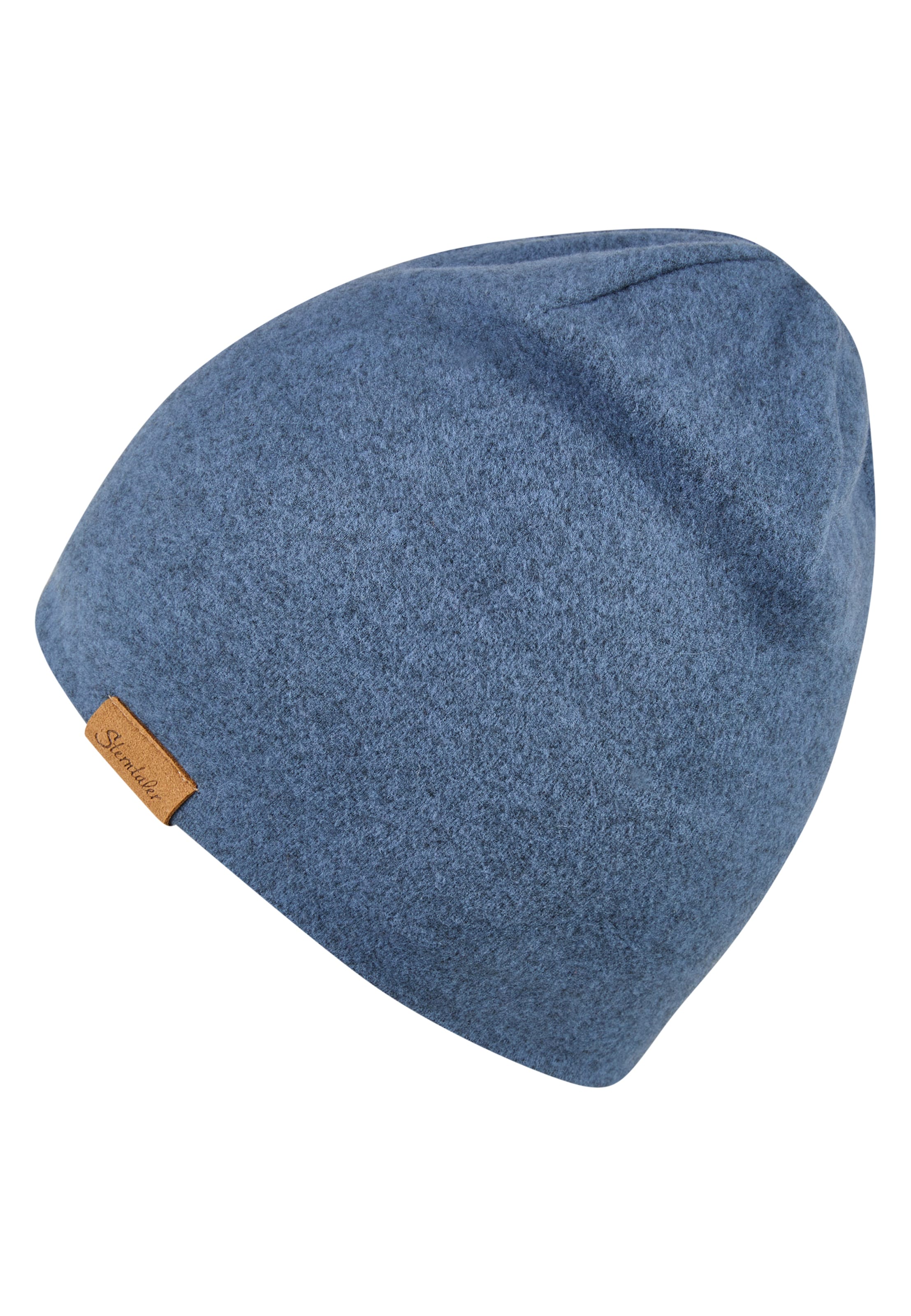 STERNTALER Beanie in Blue: front