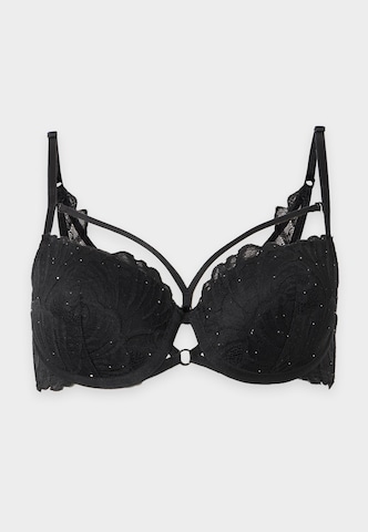 Hunkemöller Класически Сутиен 'Erica' в черно: отпред