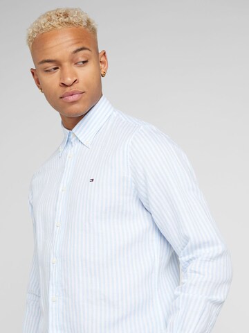 Tommy Hilfiger Tailored Regular fit Button Up Shirt in Blue