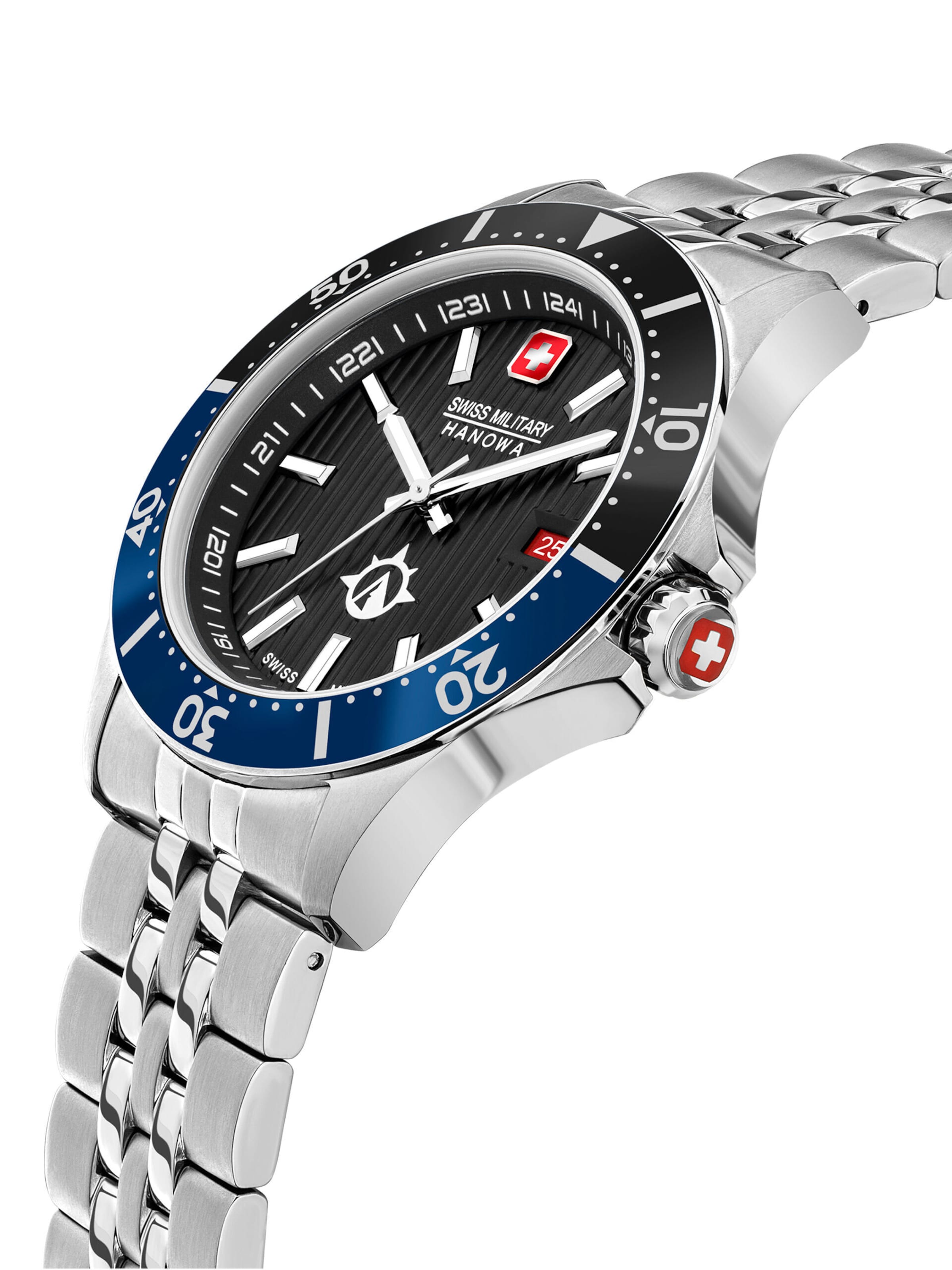 SWISS MILITARY HANOWA Analog watch 'Flagship X' in Black