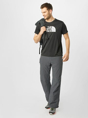 Regular fit Tricou funcțional 'REAXION EASY' de la THE NORTH FACE pe negru