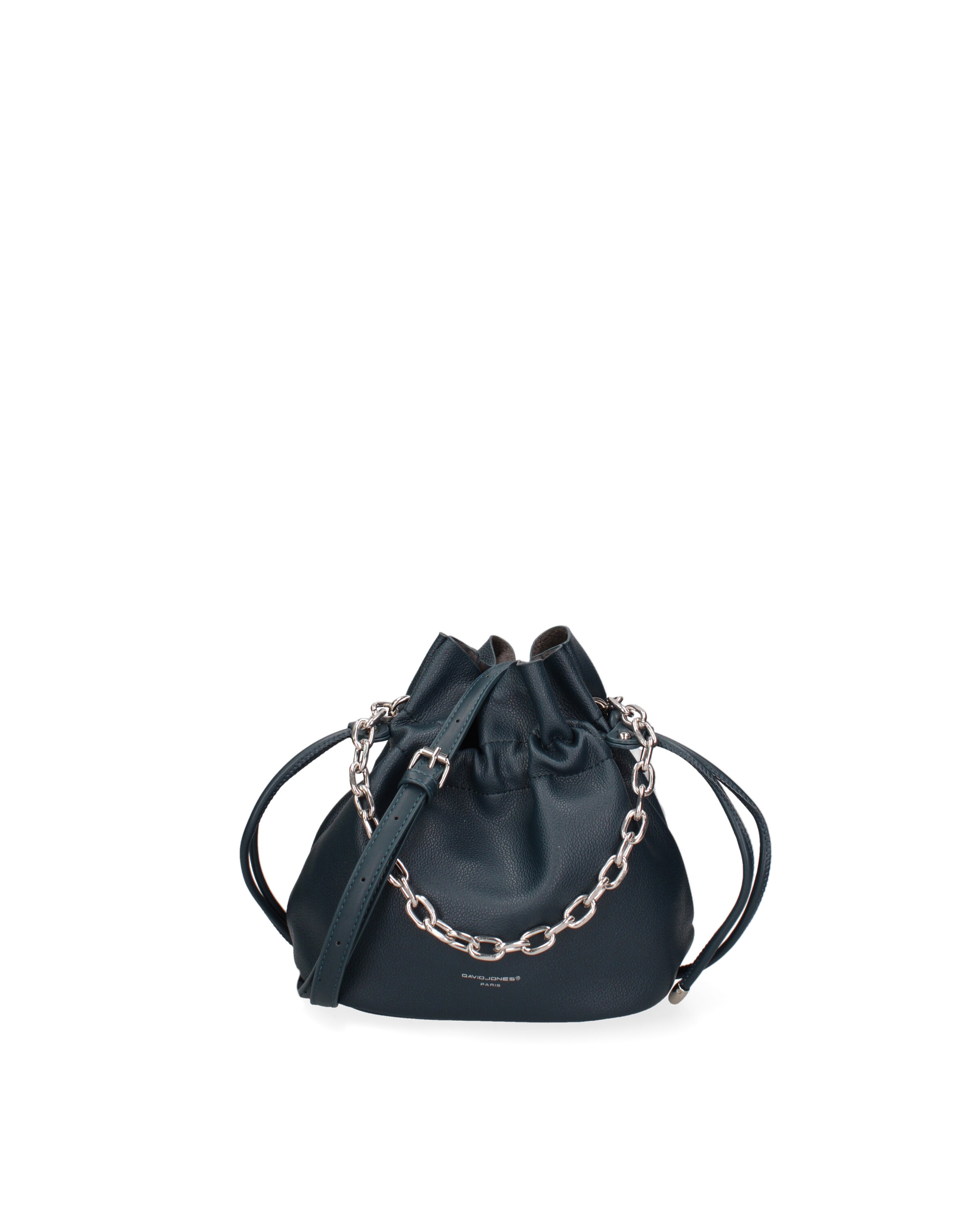 David Jones Tasche in Blau: Vorderseite