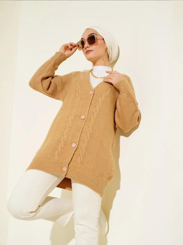 Cardigan Bigdart en marron