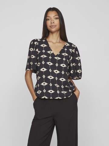 VILA Blouse in Black: front