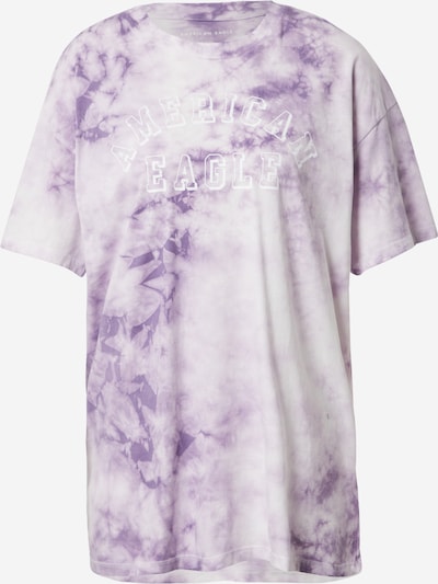Tricou American Eagle pe mov / alb, Vizualizare produs