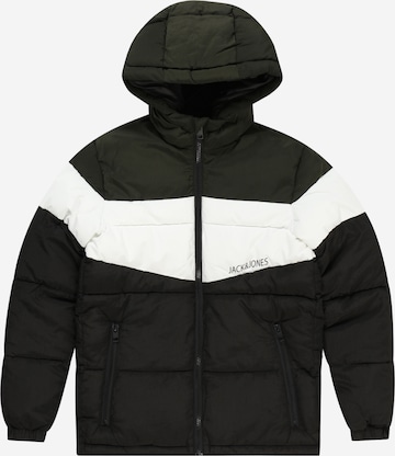 Veste mi-saison 'Daniel' Jack & Jones Junior en noir : devant