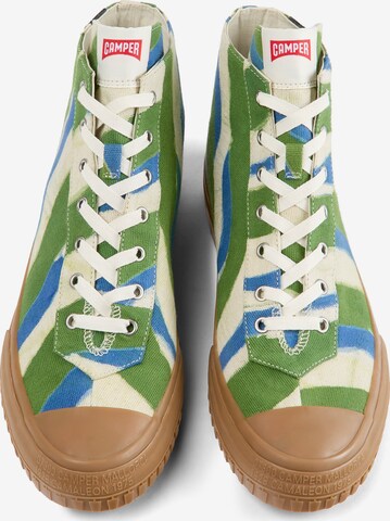 Sneaker alta ' Camaleon 1975 ' di CAMPER in verde