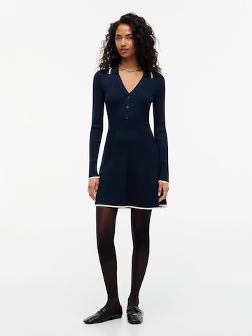 Tommy Jeans Knit dress in Blue: front