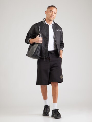 Versace Jeans CoutureLoosefit Hlače - crna boja