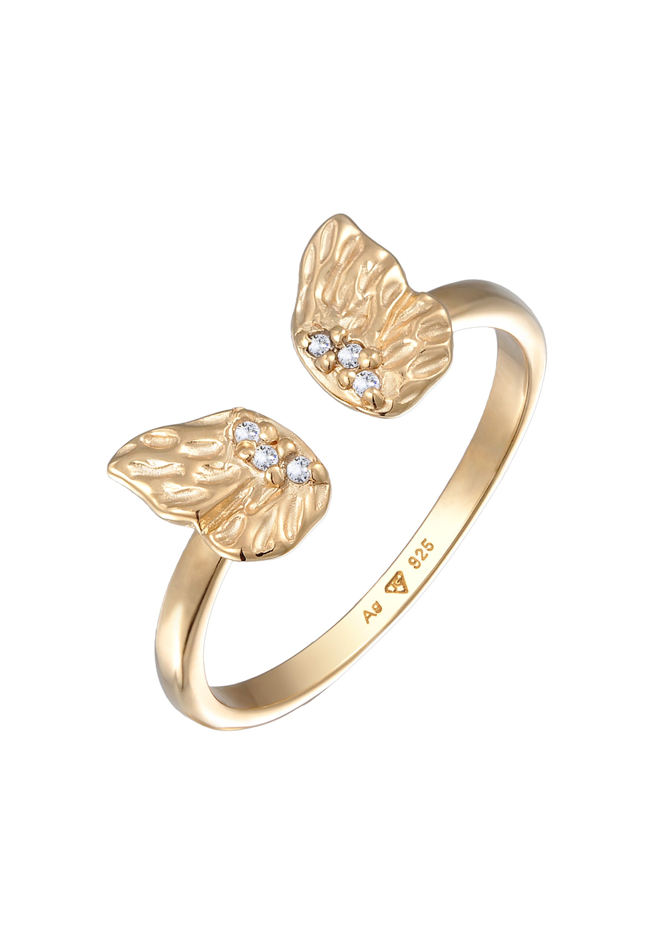 ELLI Ring in Gold: Vorderseite