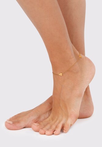 Gioiello per i piedi di Nenalina in oro: frontale