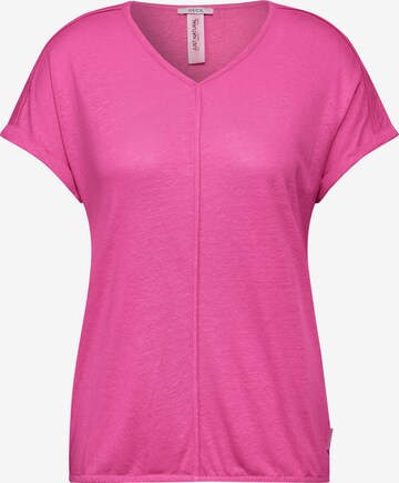 CECIL T-shirt i rosa: framsida