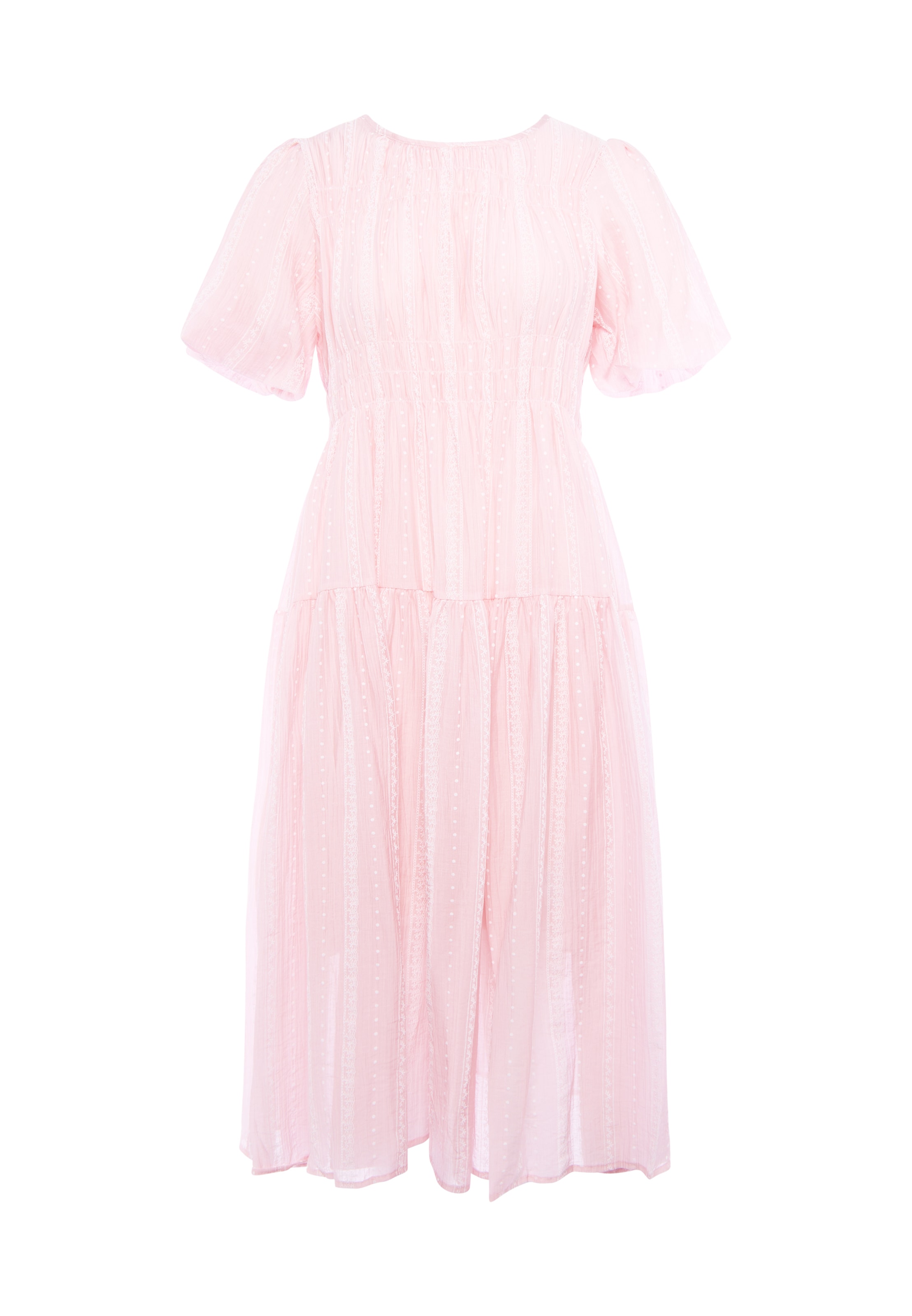 Usha - Vestido en rosa: frente