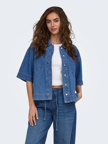 ONLY - Blusa 'ONLCLEO' em azul: frente