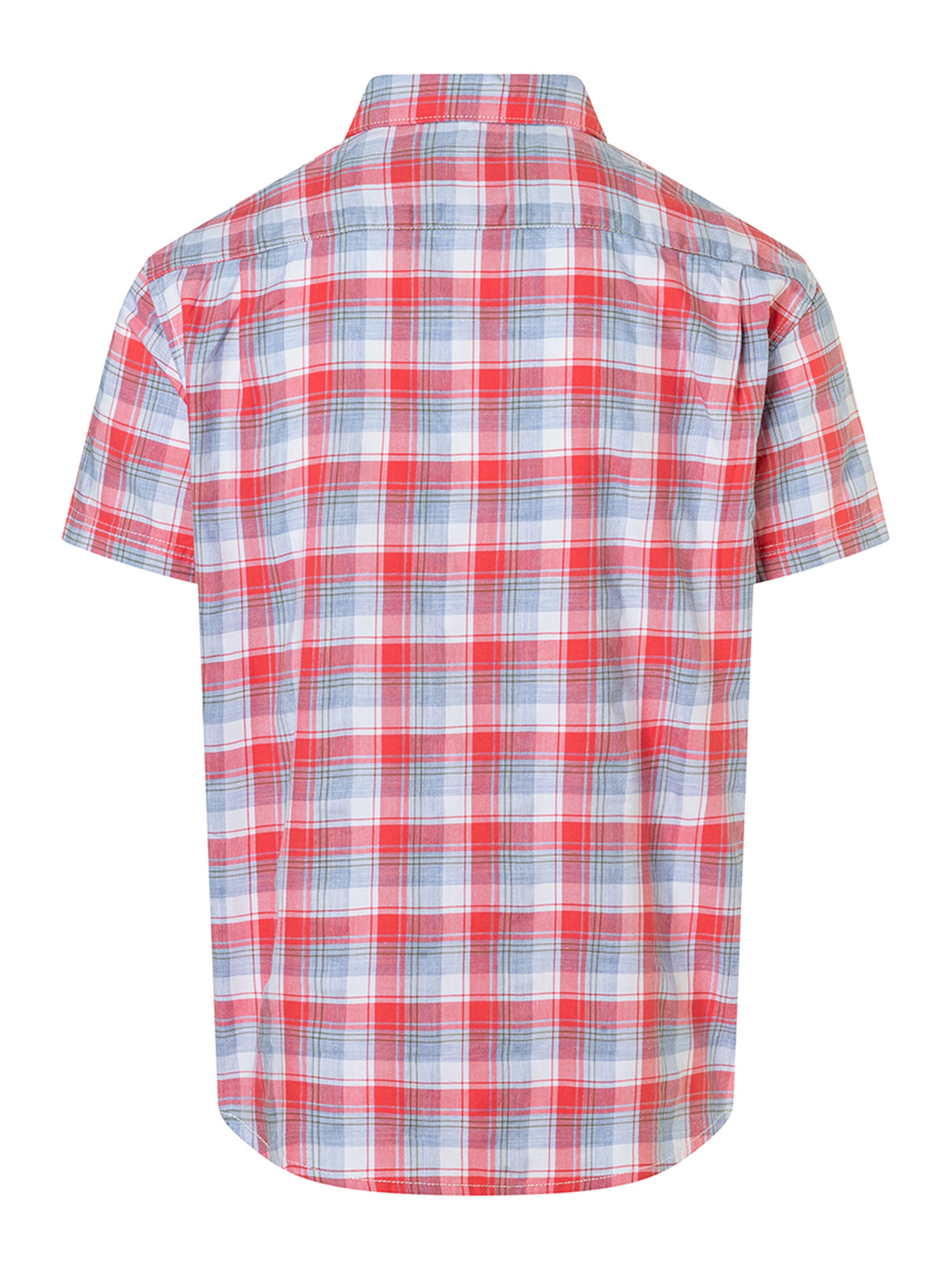 TIMEZONE Regular Fit 3/4 Ärmel-Oversize-Shirt 'Check' in Blau