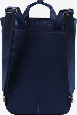 NitroBags Backpack 'Mojo' in Blue