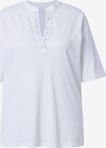 Ulla Popken Shirt in White: front