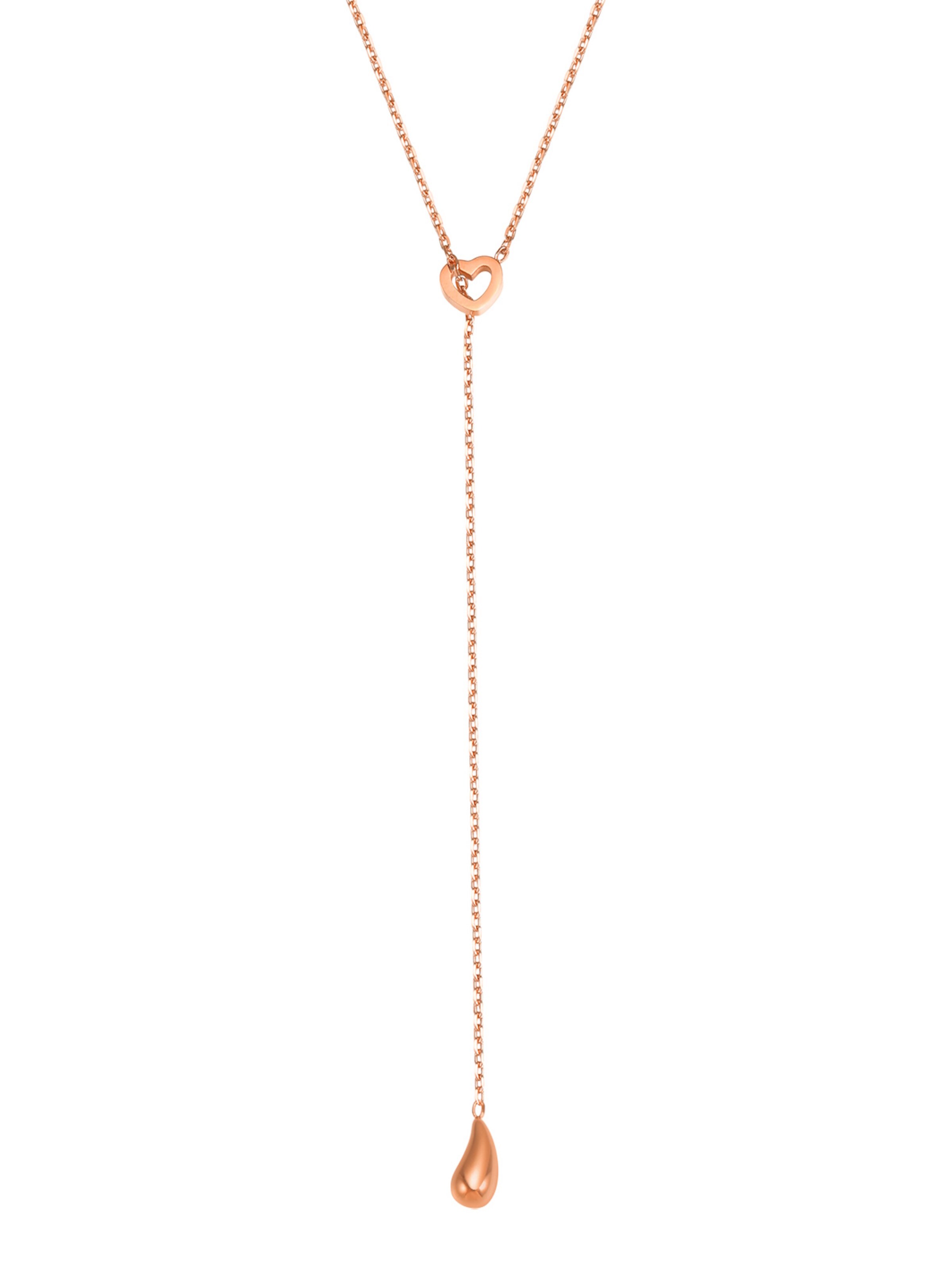 Hey Happiness Kette 'Heart Lariat' in Gold