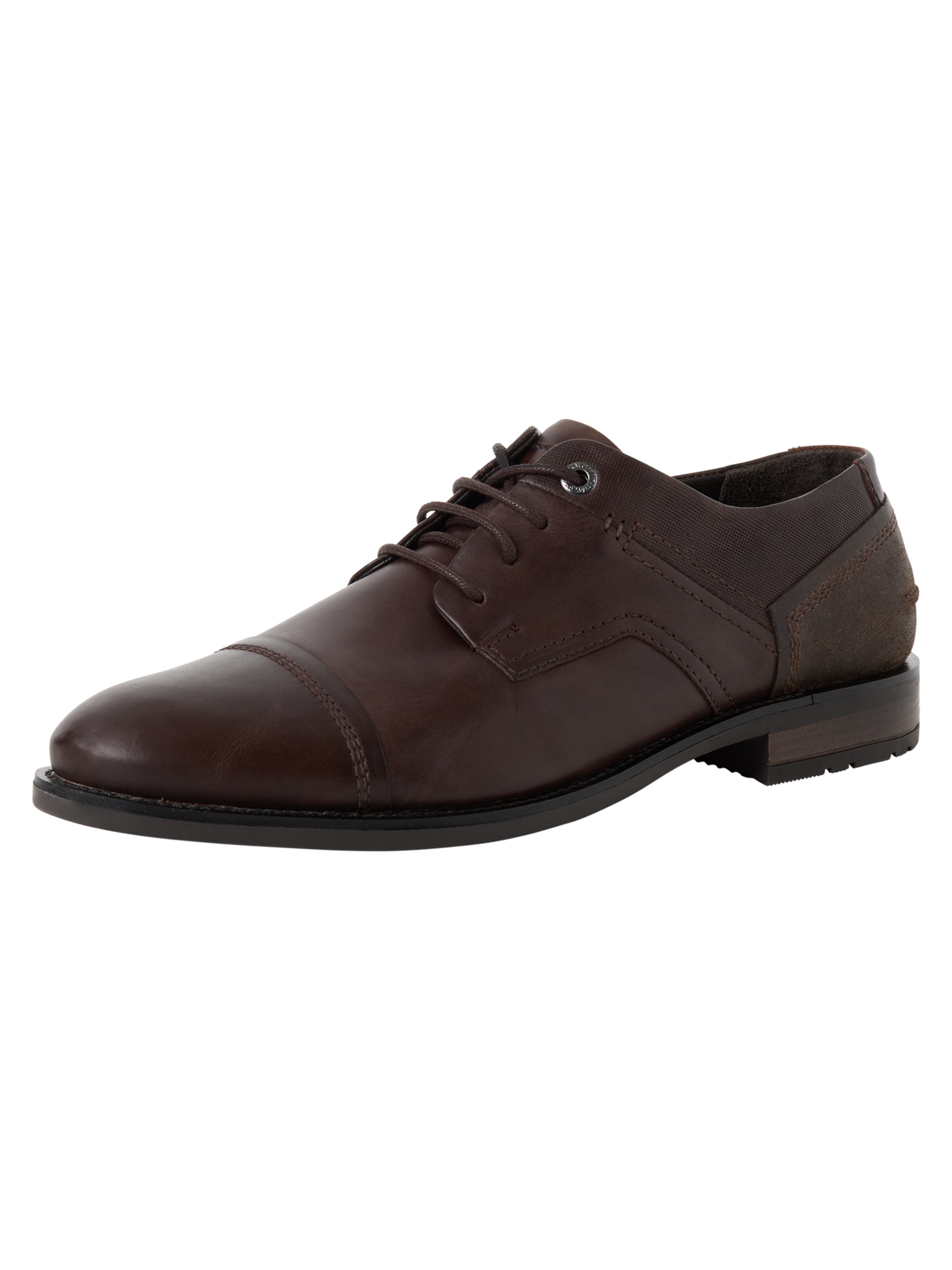 Chaussure à lacets MARCO TOZZI en marron : devant