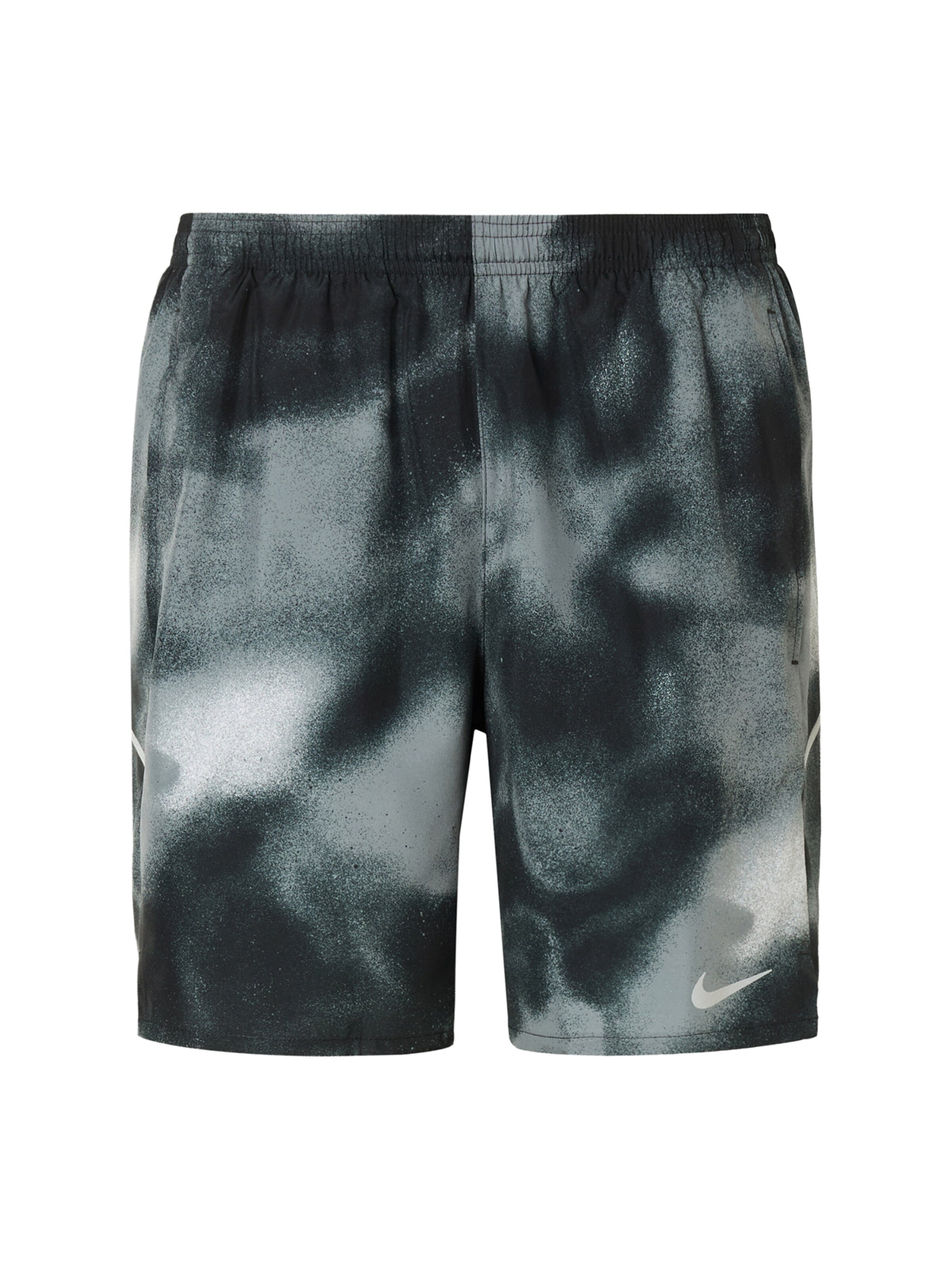 NIKE Regular Sportbroek 'Miler' in Zwart: voorkant