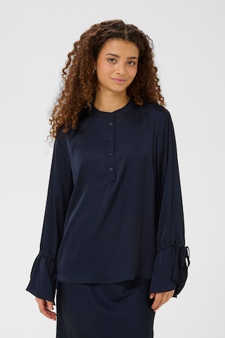 Chemisier 'Pahannah' SAINT TROPEZ en bleu : devant