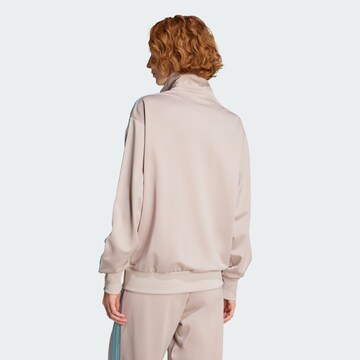 ADIDAS ORIGINALS Sweat jacket 'Adicolor Classic Firebird' in Brown