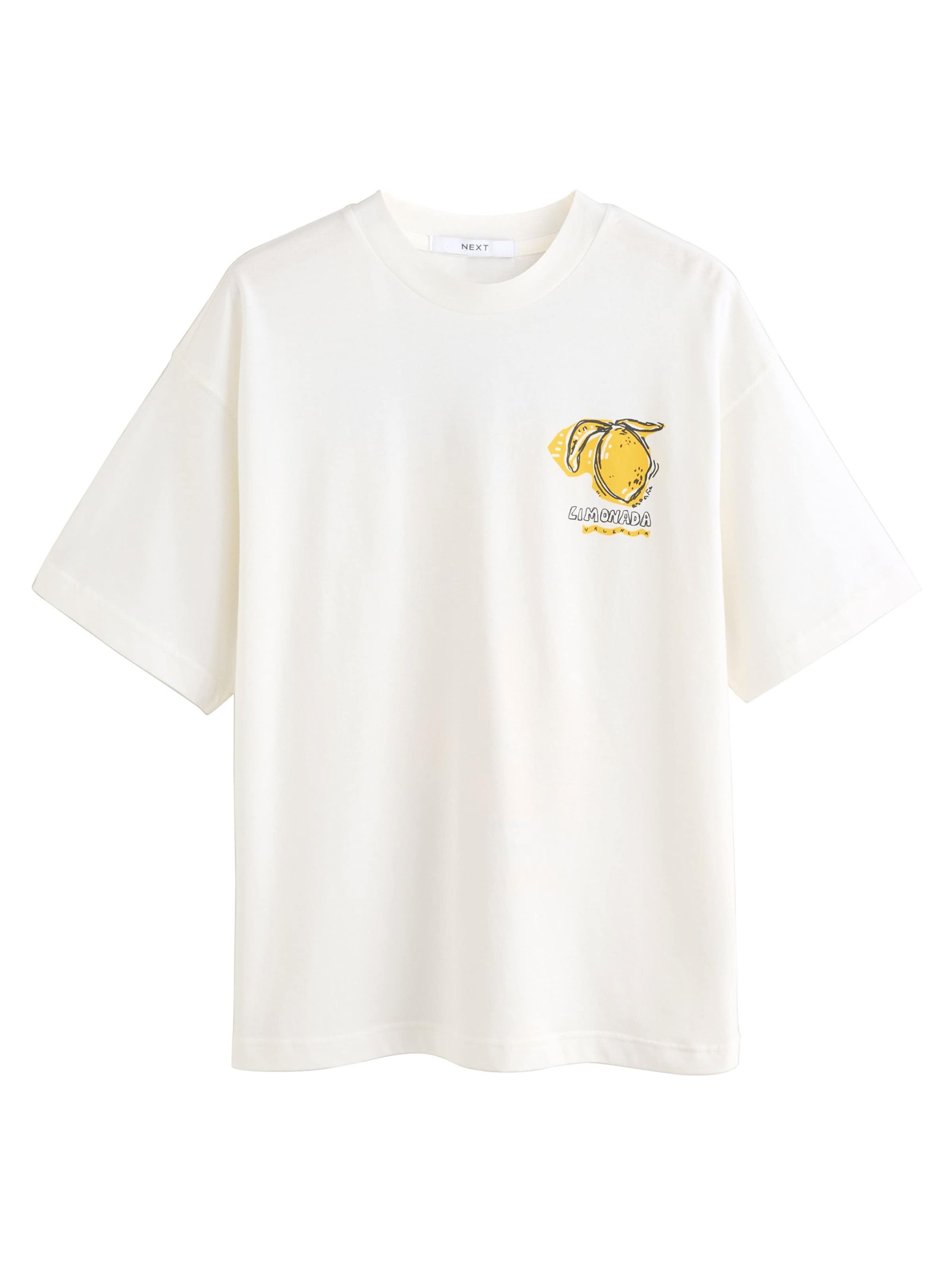 Next Μπλουζάκι σε λευκό: μπροστά